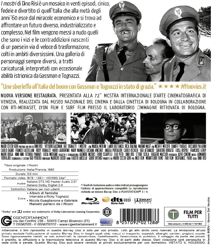 Movie Mostri (I) (Versione Restaurata) - (Italian Import