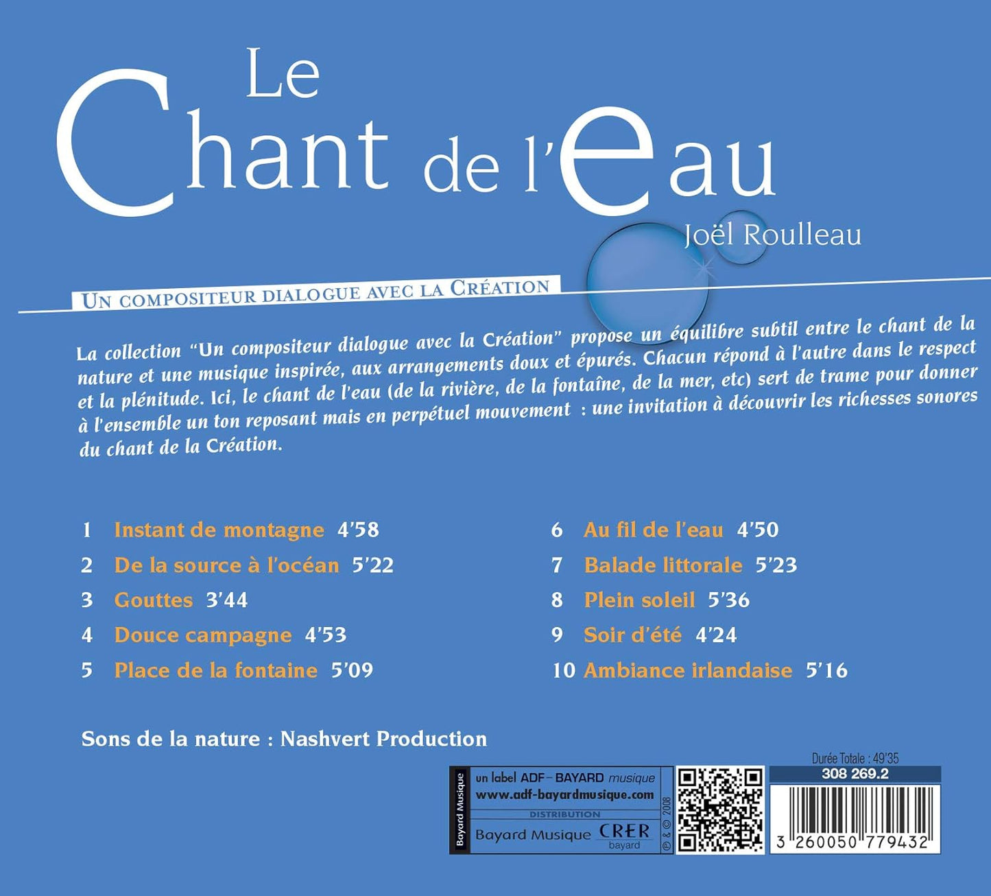 Le Chant de L'eau