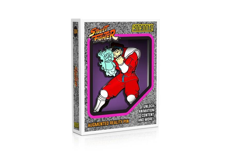 Pinfinity PSF004 Street Fighter M. Bison AR Pin