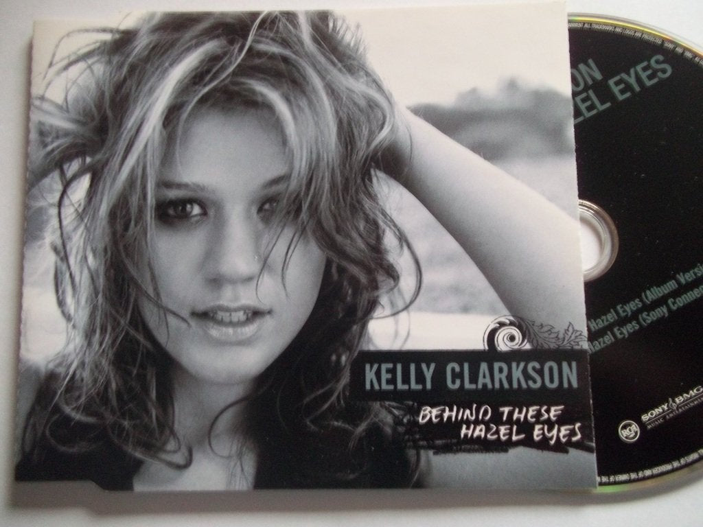 Behind These Hazel Eyes -2 Versions (CD Single)-KELLY CLARKSON