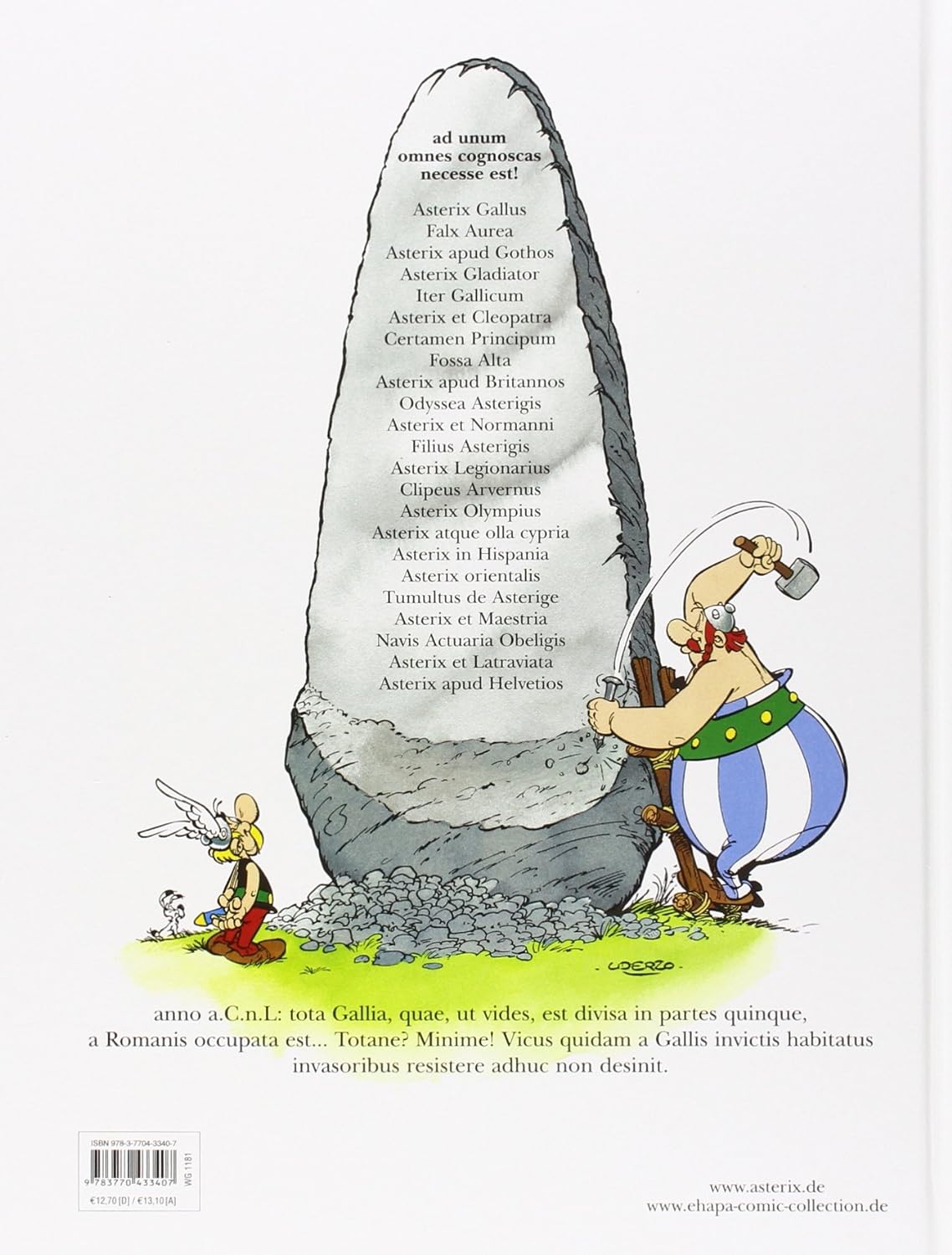 Asterix Apud Helvetios In Latin