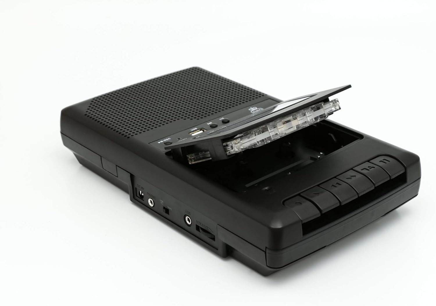 GPO CRS132 TABLE TOP CASSETTE RECORDER USB BLACK