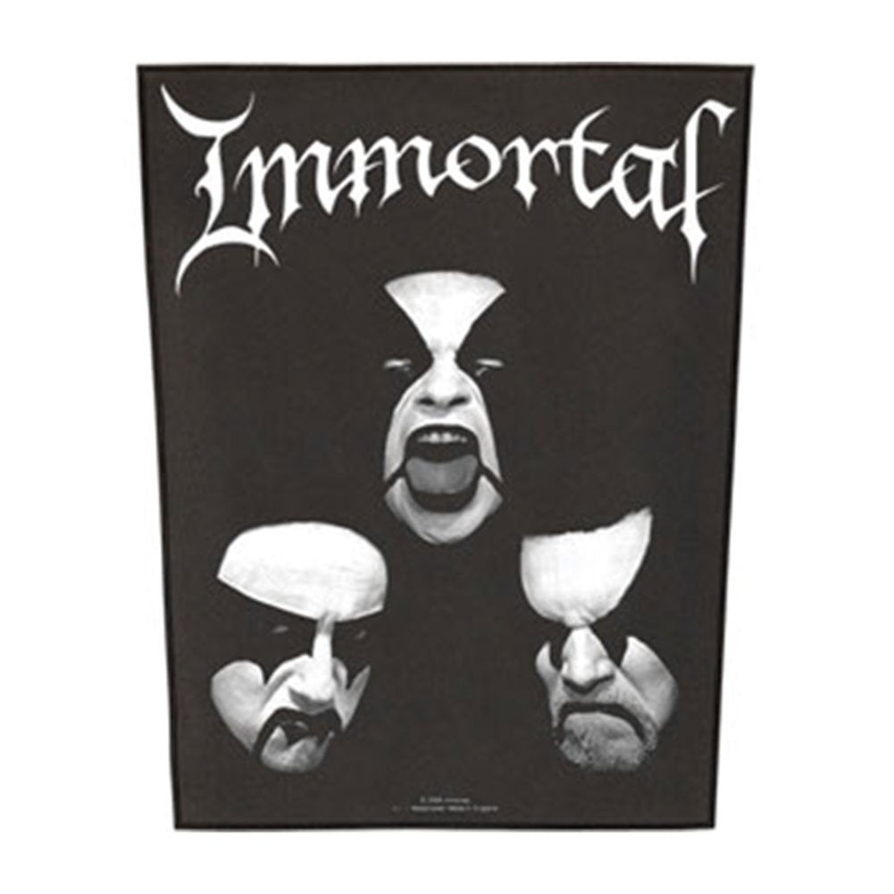 Immortal - Backpatch Blash (in 23,5 cm x 20 cm