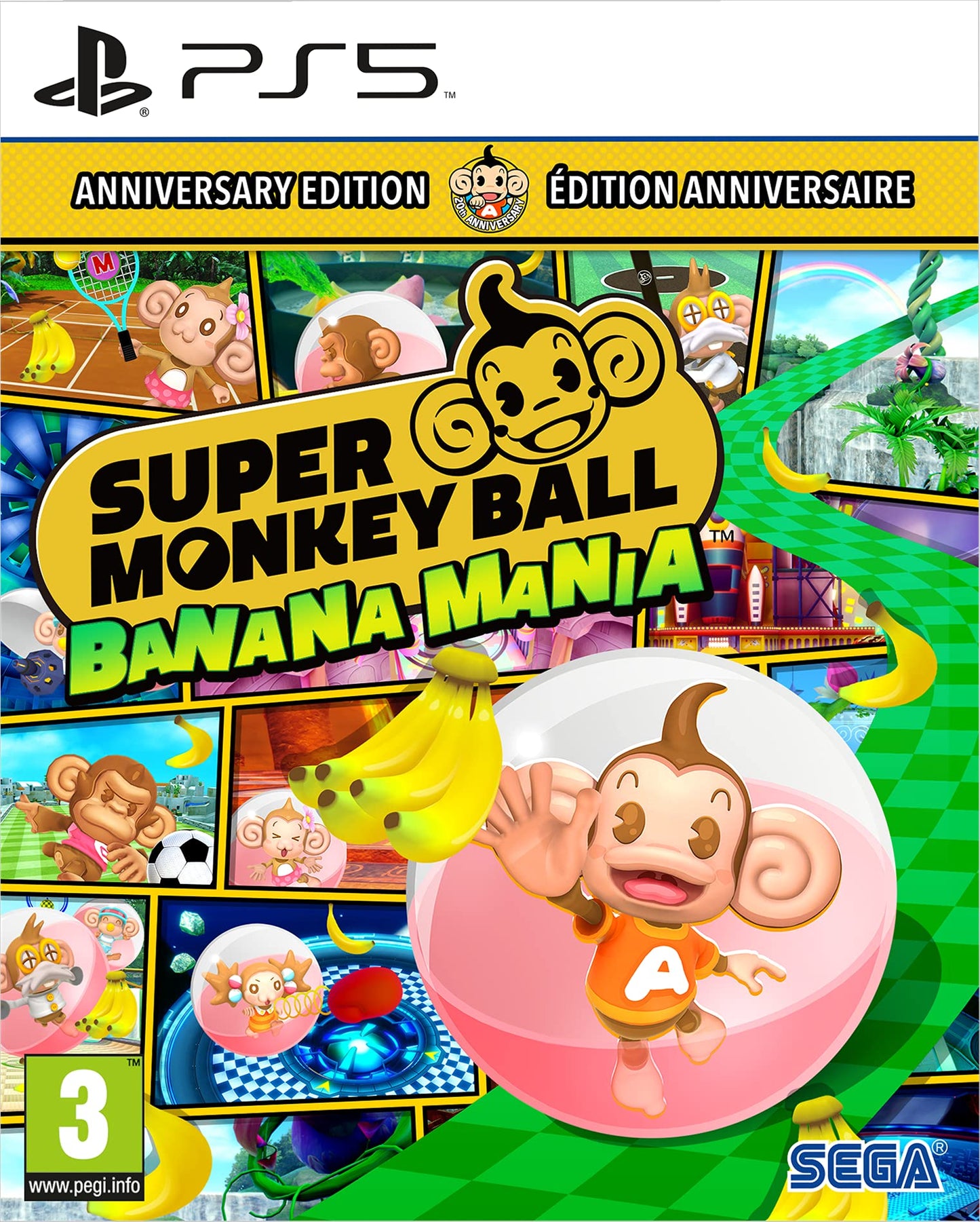 Super Monkey Ball Banana Mania: Launch Edition (PS5)