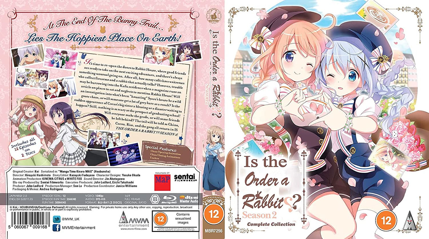 Is The Order A Rabbit S2 Collection BLU-RAY