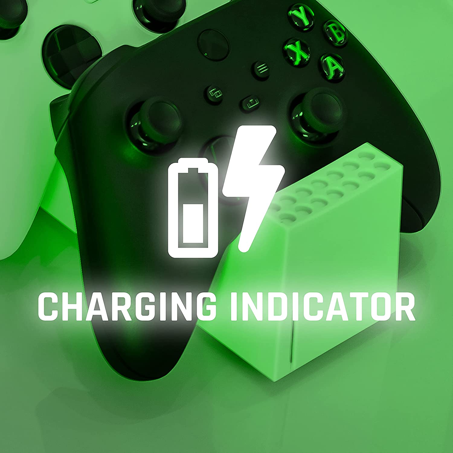 snakebyte Xbox One BATTERY:KIT - weiß - 2 Akkus à 800mAh - kompatibel mit allen Xbox One Controller Varianten & snakebyte Twin Charge X Ladestation - inkl. 2m Y-Ladekabel
