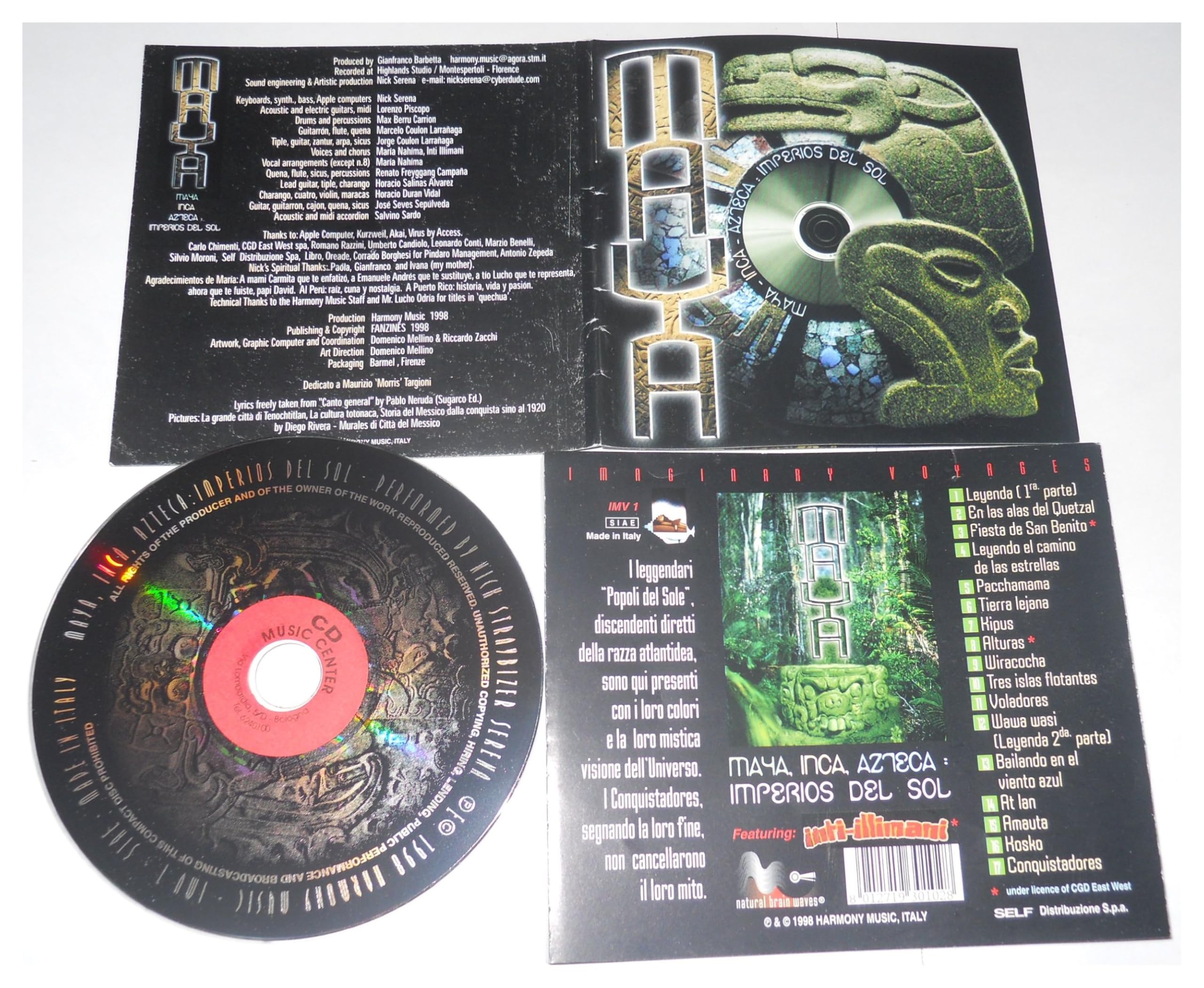 Nick Serena - Maya, Inca, Azteca: Imperios Del Sol