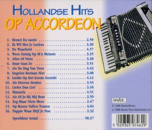 Hollandse Hits Op Accordeon