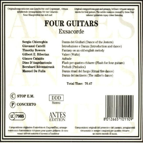 Vier Gitarren