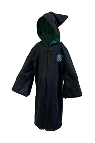 Groovy Uk Girl's Slytherin Gown (pack of 1) 13-15 Years Black/Green