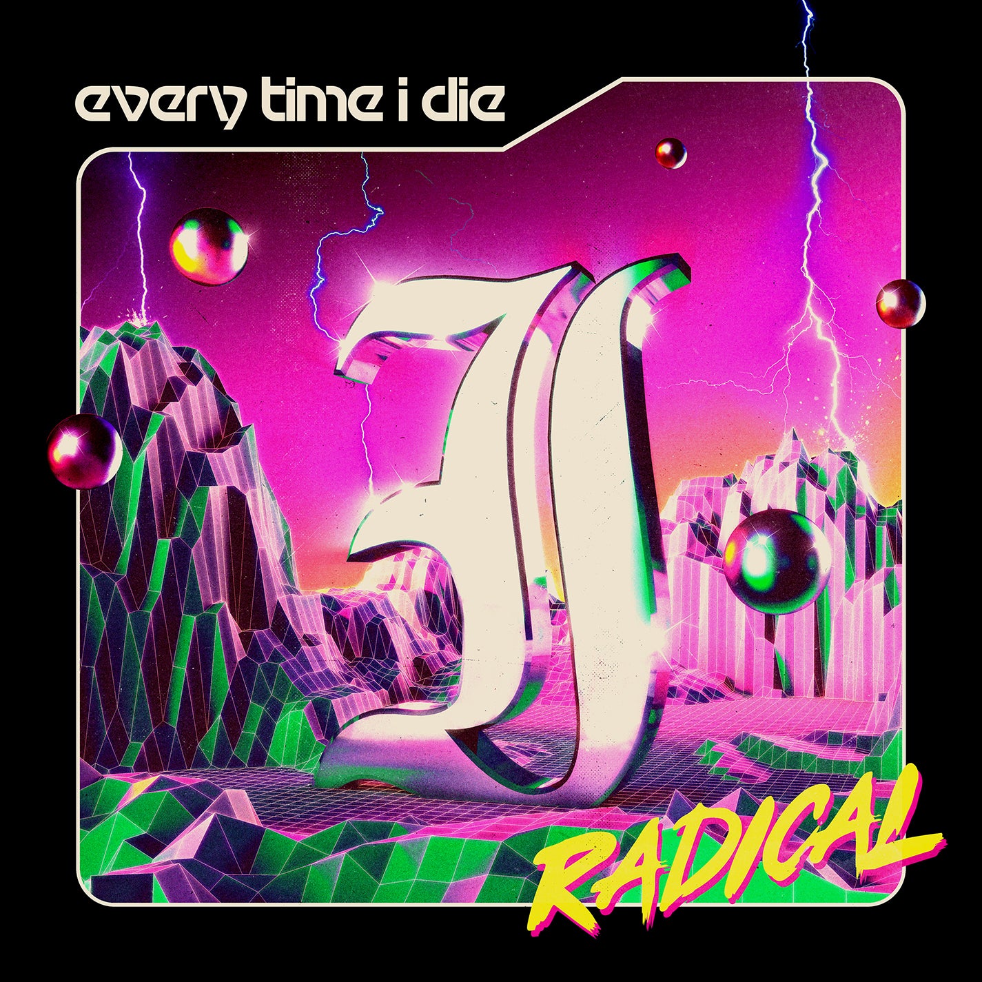 Radical Neon Violet Sleeve + Booklet 12 Pagine