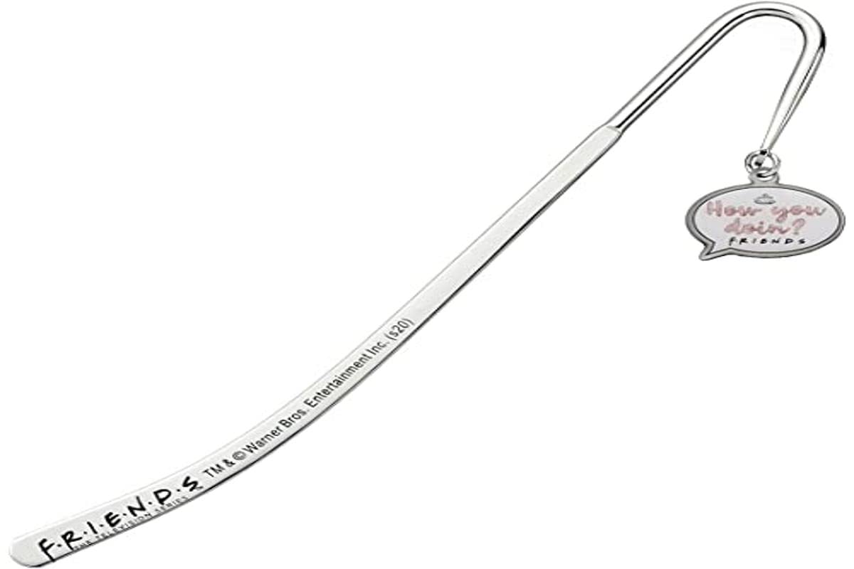 Carat Friends TV Show How You Doin? Bookmark by The Shop, silver, FTBM0015