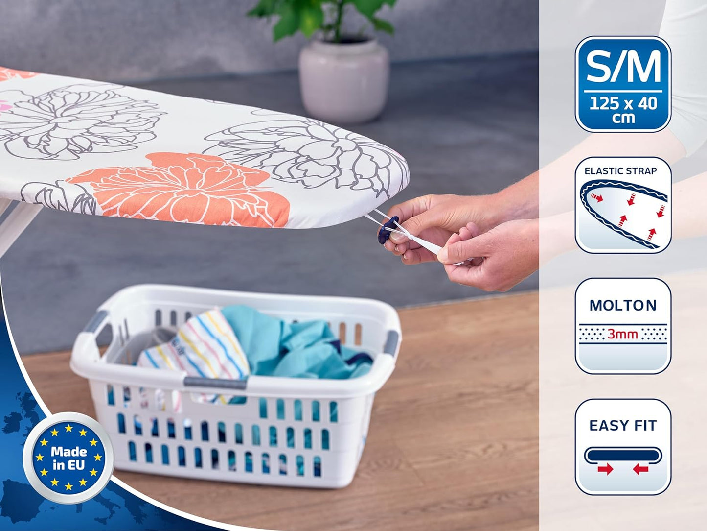 Leifheit - Ironing Board Cover - Cotton Comfort ( S / M )