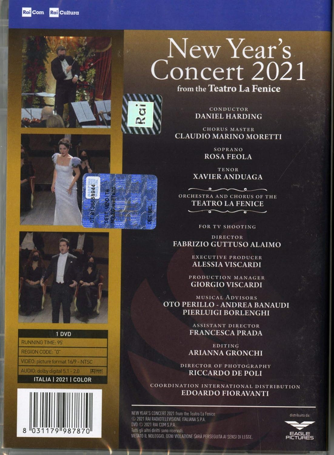 New Year`S Concert 2021 From The Teatro La Fenice