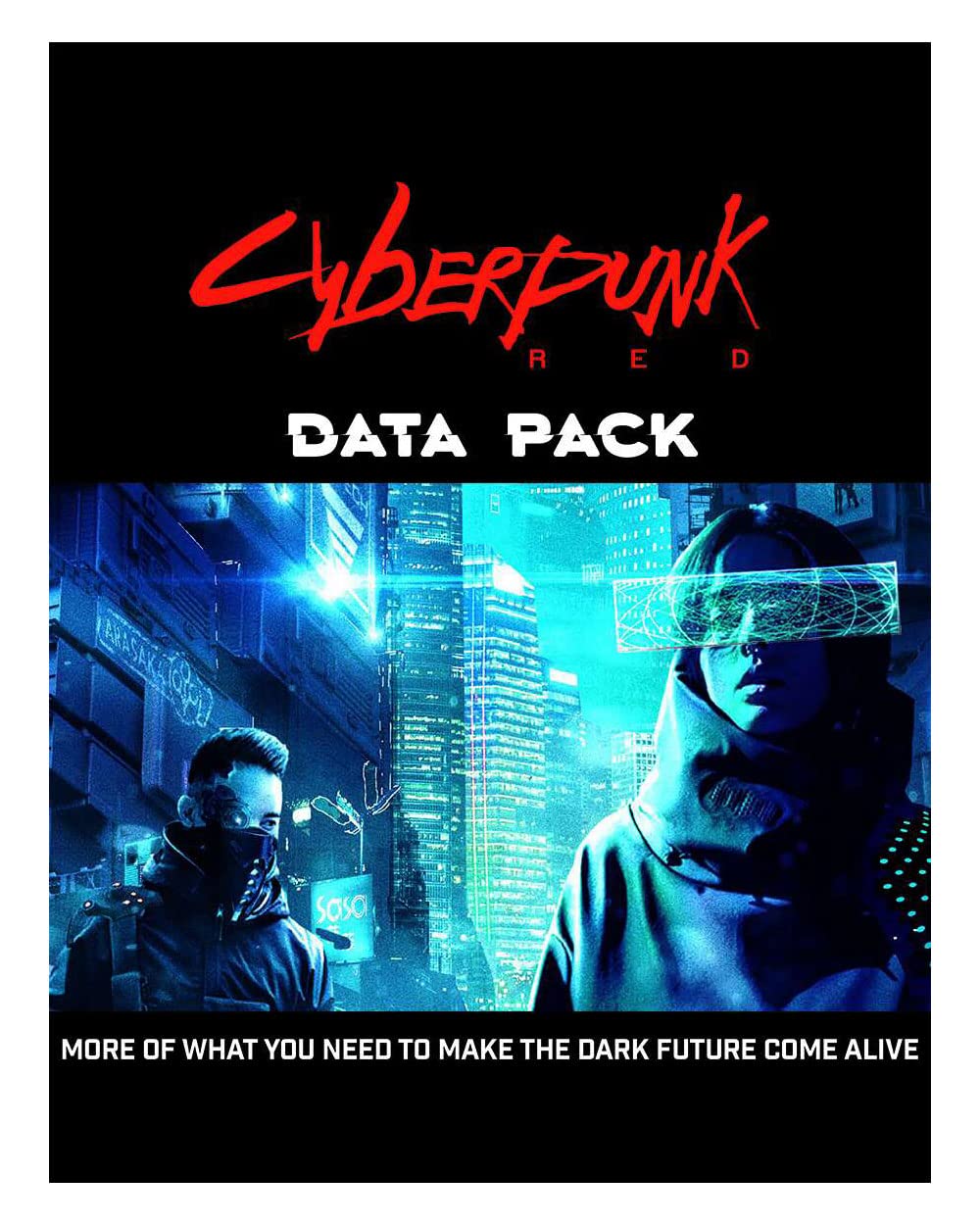 R. Talsorian Games Cyberpunk Red: Data Pack Tabletop Gaming Accessories for Cyberpunk Red Tabletop RPG – Board Game and Tabletop Gaming Accessories