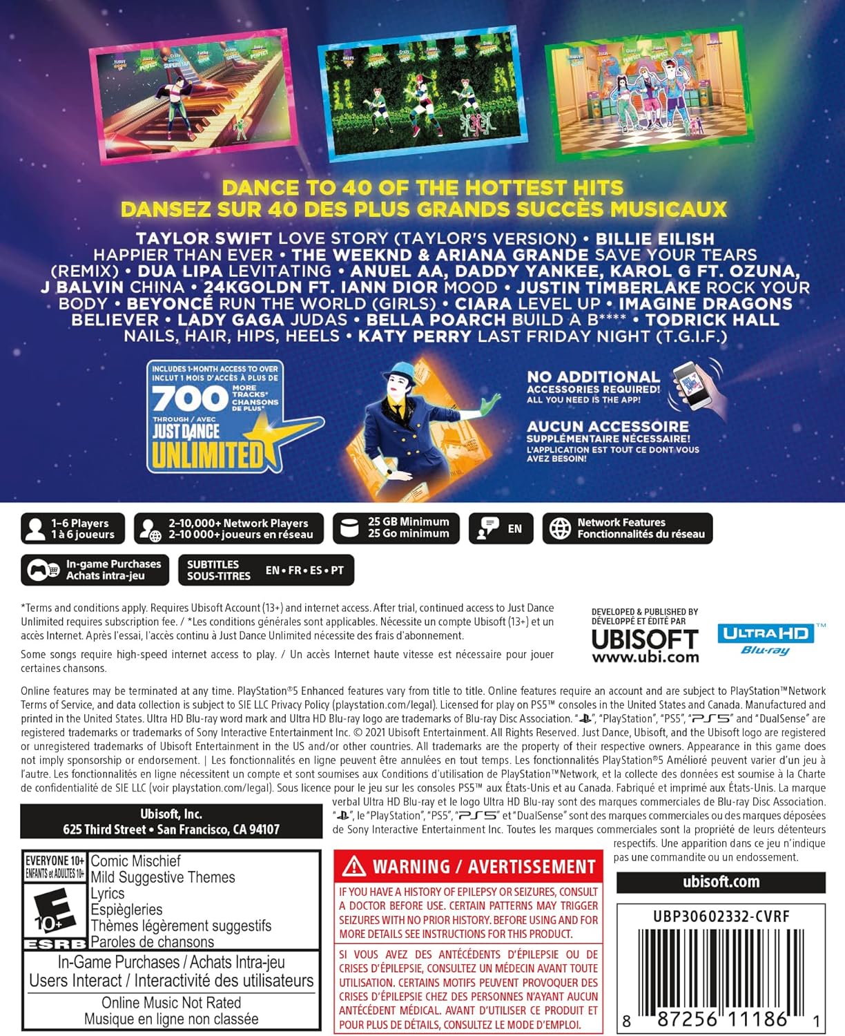 Just Dance 2022 Standard Edition for PlayStation 5