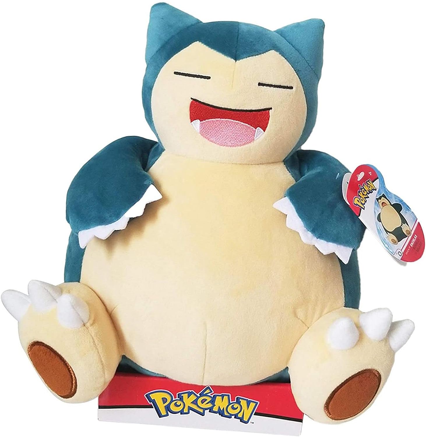 Pokémon PKW0102-30cm Plüsch - Relaxo, offizielles Plüsch
