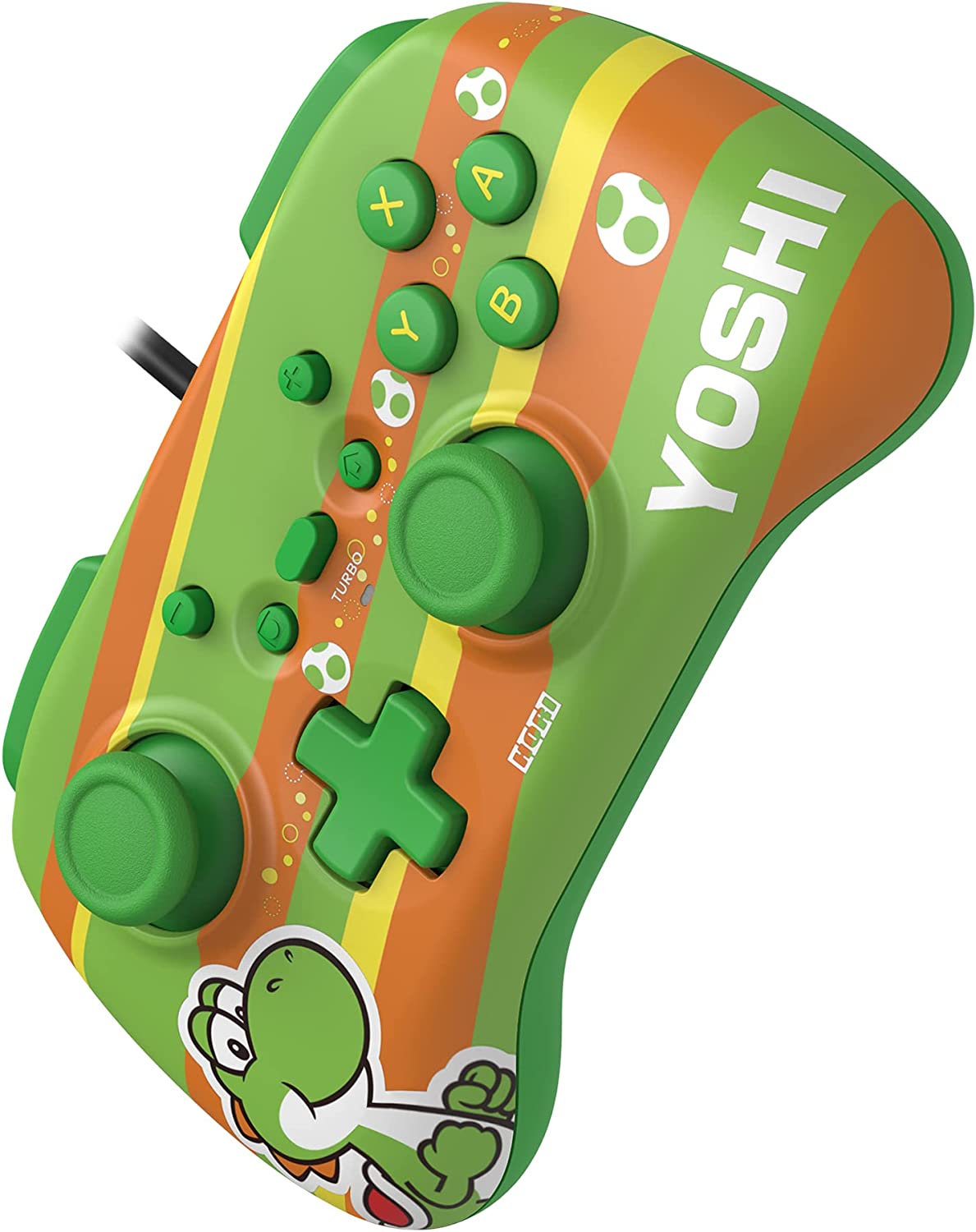 HORI HORIPAD Mini Wired Controller Pad for Kids (Yoshi) - Nintendo Switch (Nintendo Switch
