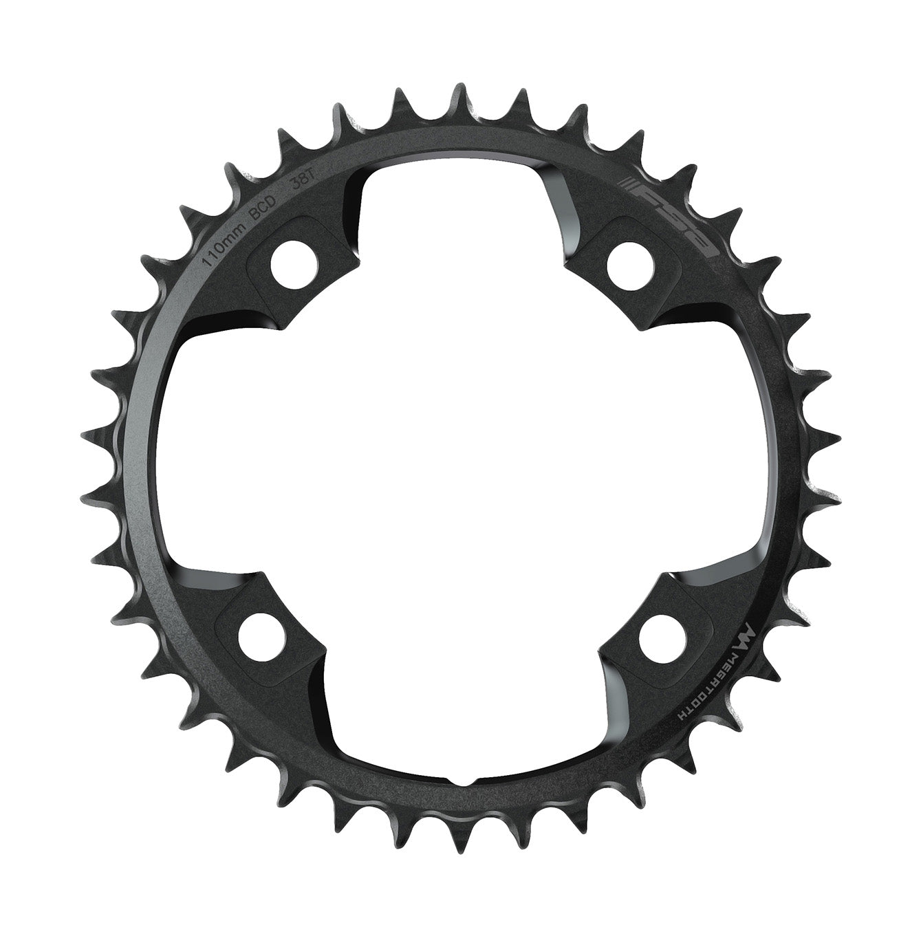 FSA Gossamer ABS Road 110BCD 1x11 40t Chainring in Black 38T