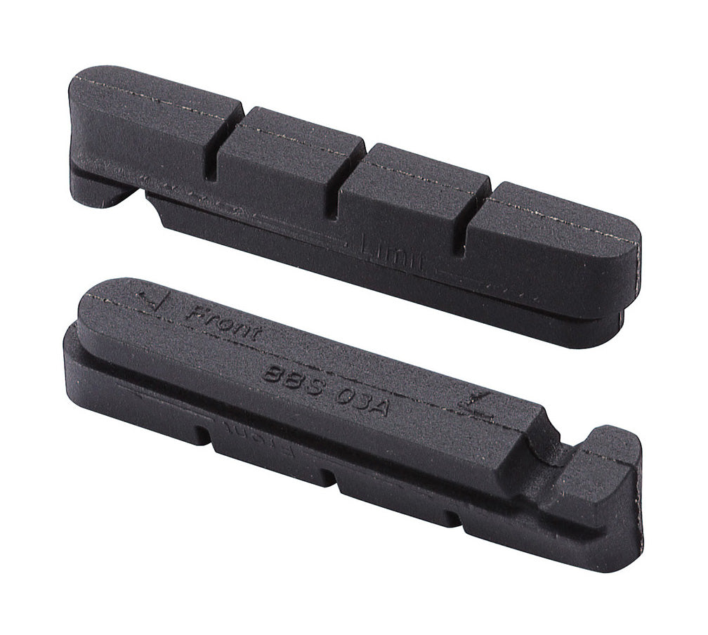 BBB Replacement Pads RoadStop A BBS-03A, Set of 4, Black