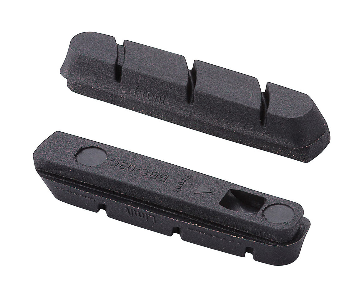 BBB Replacement Pads Bbs-03C For Road Stop, Set Of 4, Black