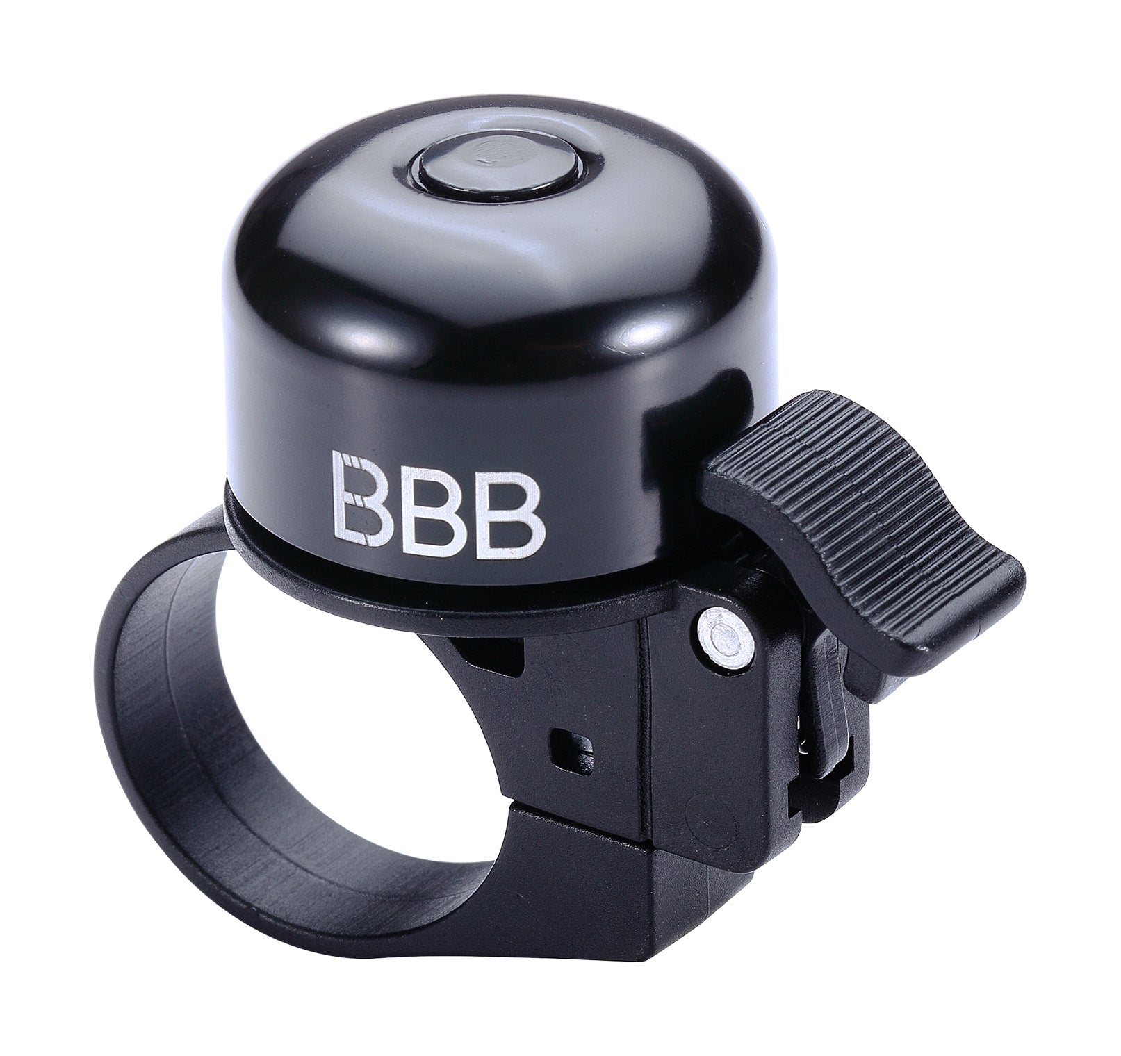 BBB Cycling Bike Bell with Clamp and Crisp Sound for Handlebar Mountain Road and Racing Bikes Loud & Clear BBB-11