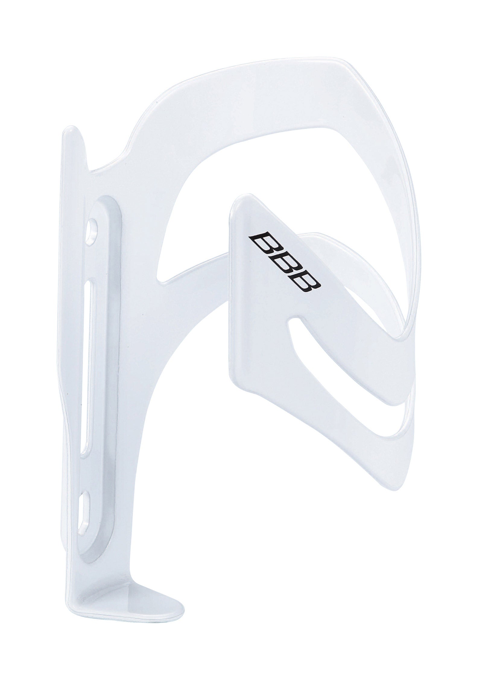 BBB Side Cage Left, 2.905.093.517 Water Bottle Holder 42 g Glossy White
