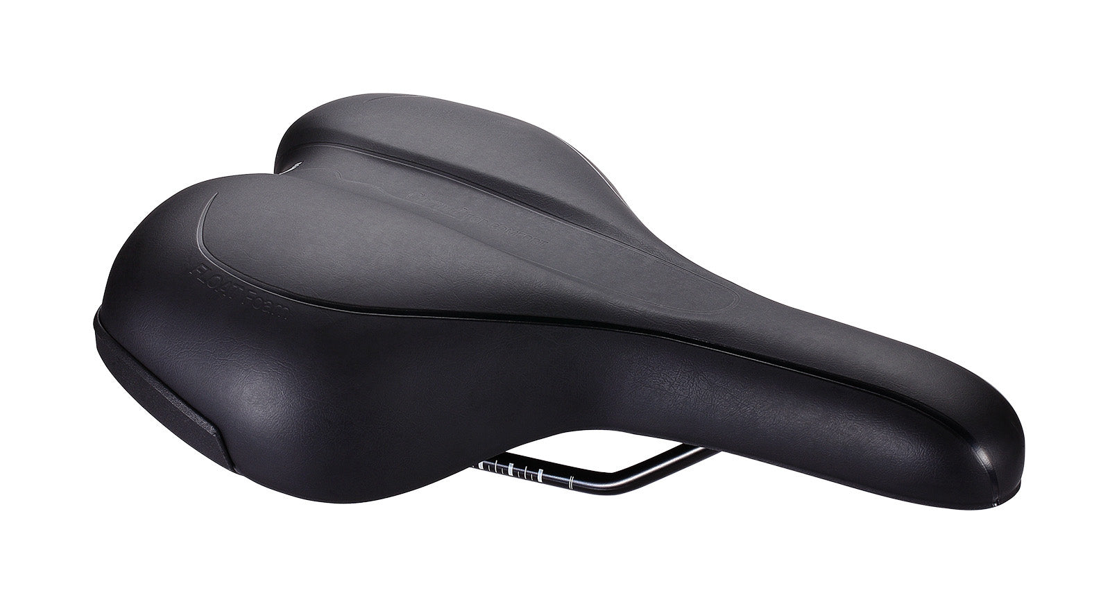 BBB Black Meander Active - 185mm Road Bike Saddle