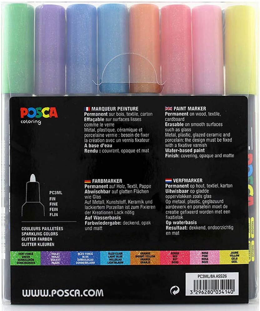 uni-ball Posca Marker with Fine Round Tip