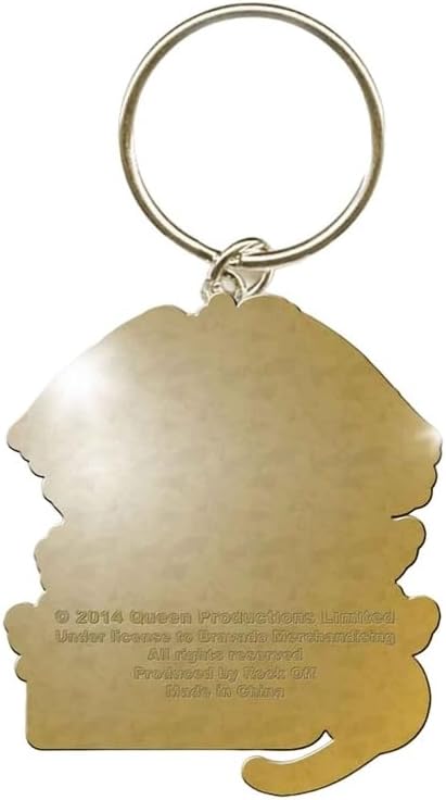 Queen Keychain Gold Crest Gold coloured/Black, Queen - Gold Crest (portachiavi)