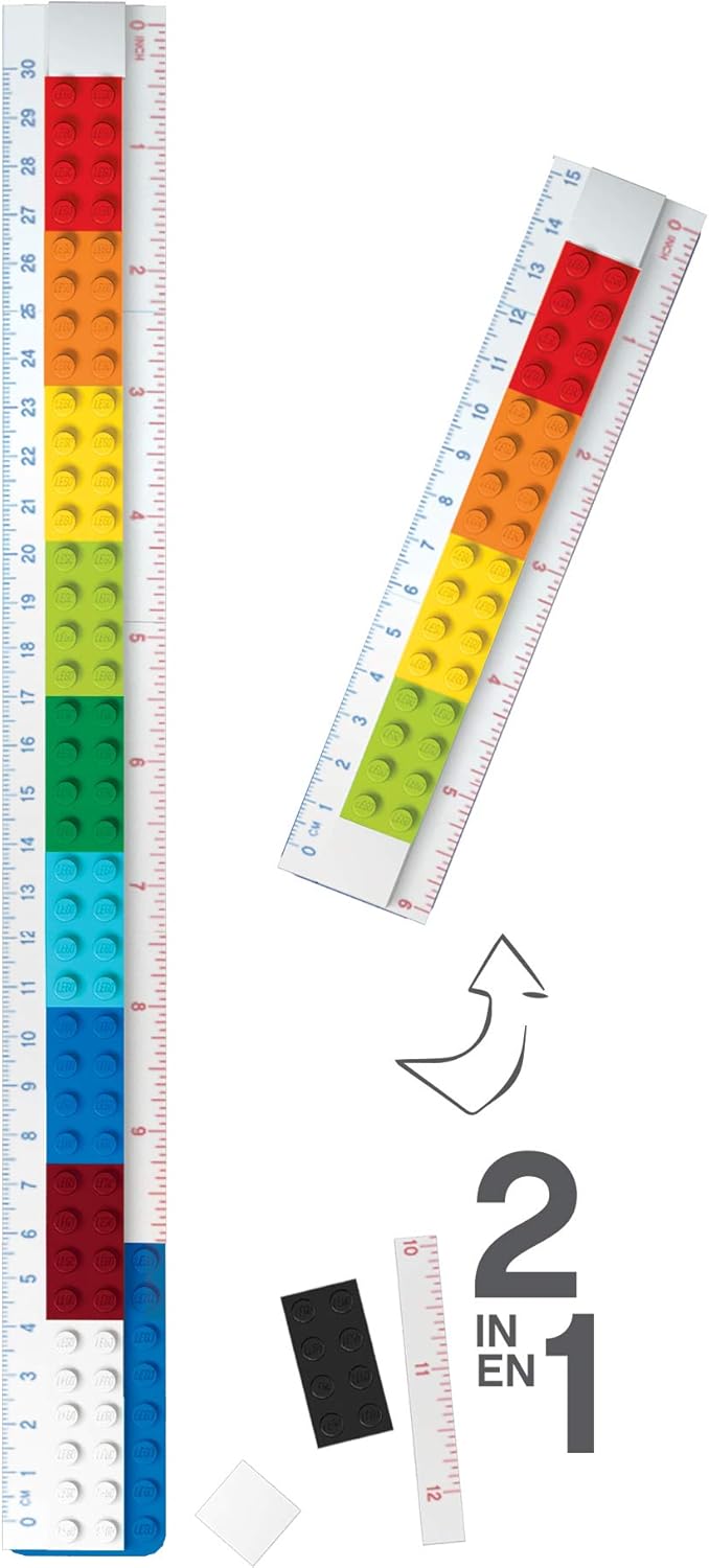 LEGO Righello Costruibile + Minifigure