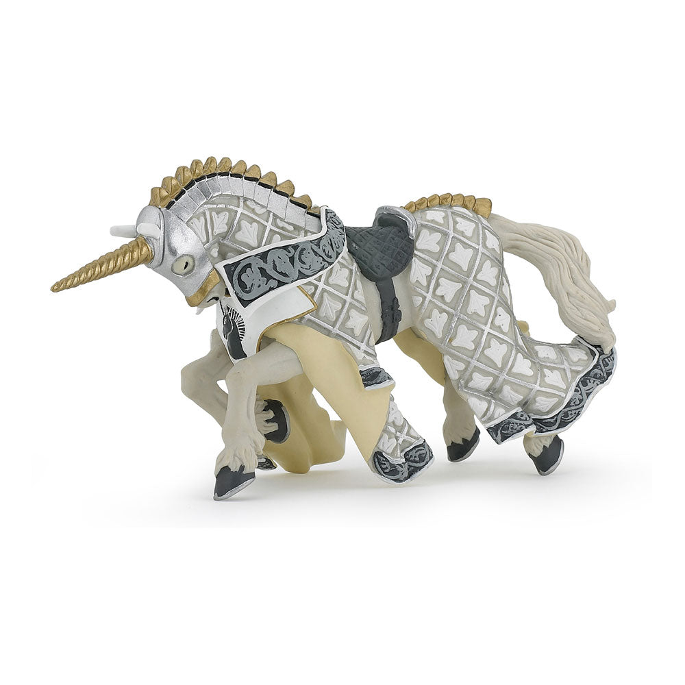 PAPO Fantasy World Weapon Master Unicorn Horse Toy Figure, Multi-colour (39916)