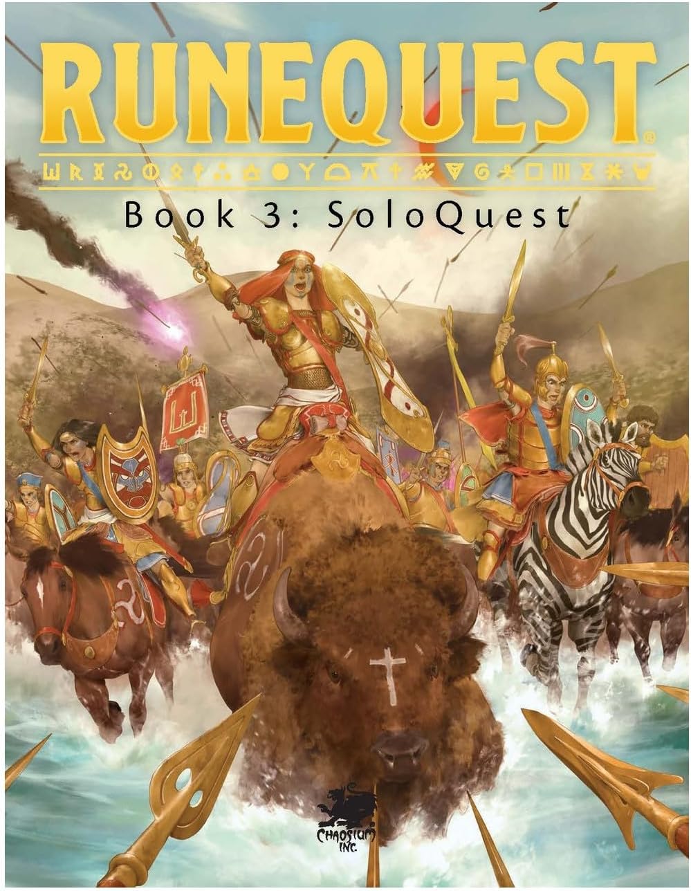 Chaosium | RuneQuest: Starter Set | Roleplaying Game | Ages 16+ | 2-7 Players | 2 Hours Playing Time