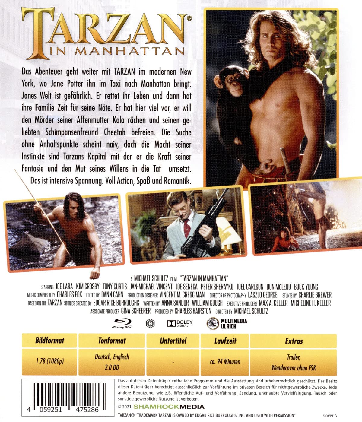 Tarzan in Manhattan – Cover A