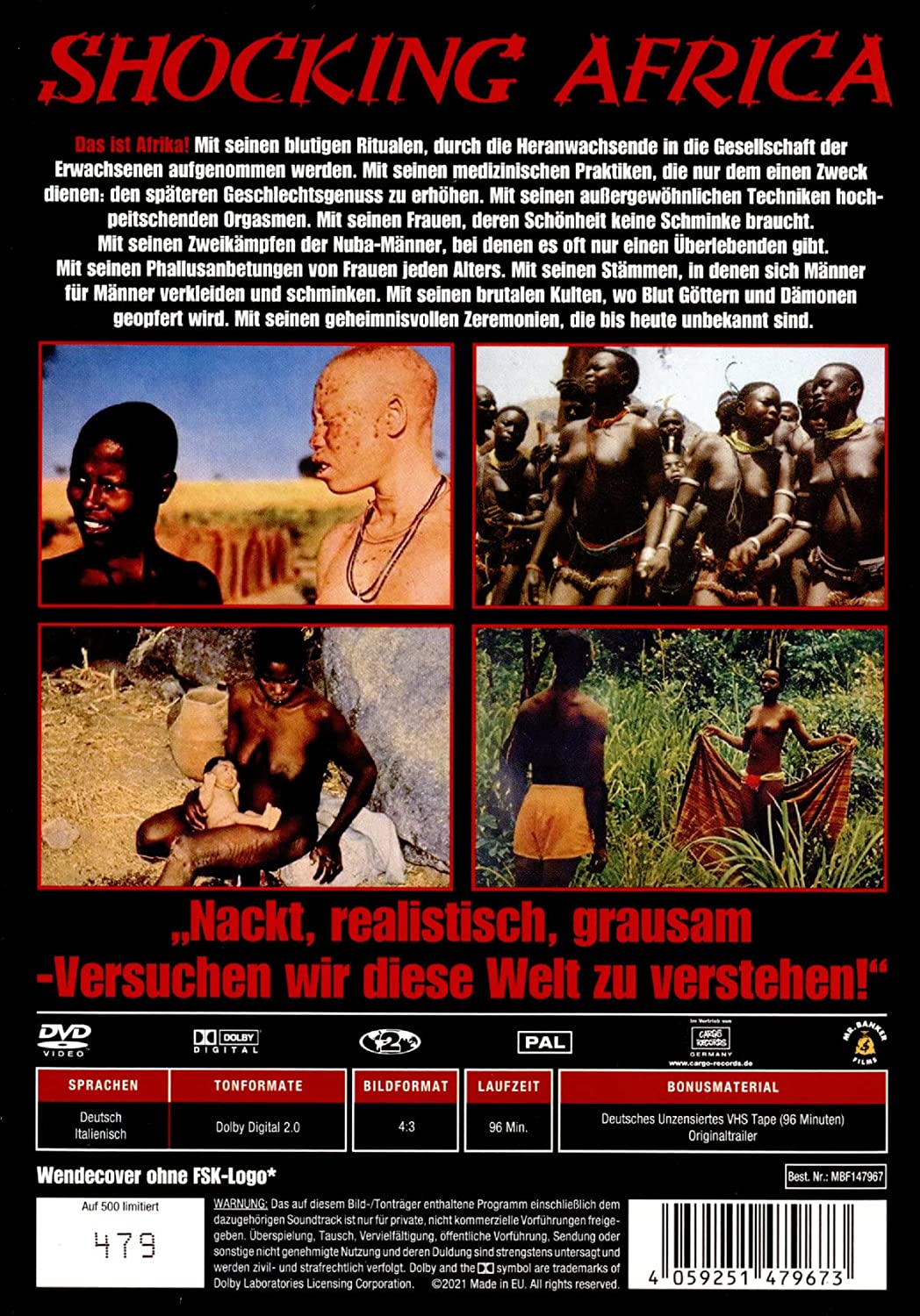 Shocking Africa - Gesichter des Todes in Afrika - Limited Edition