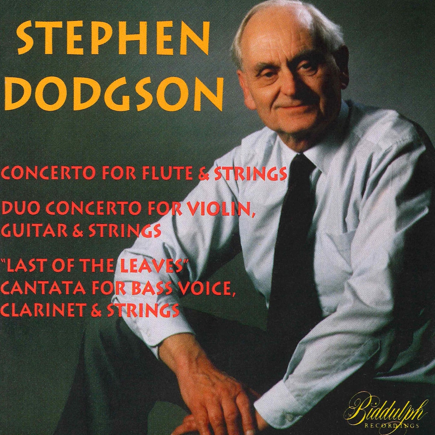 Stephen Dodgson: Orchestral and Vocal Works