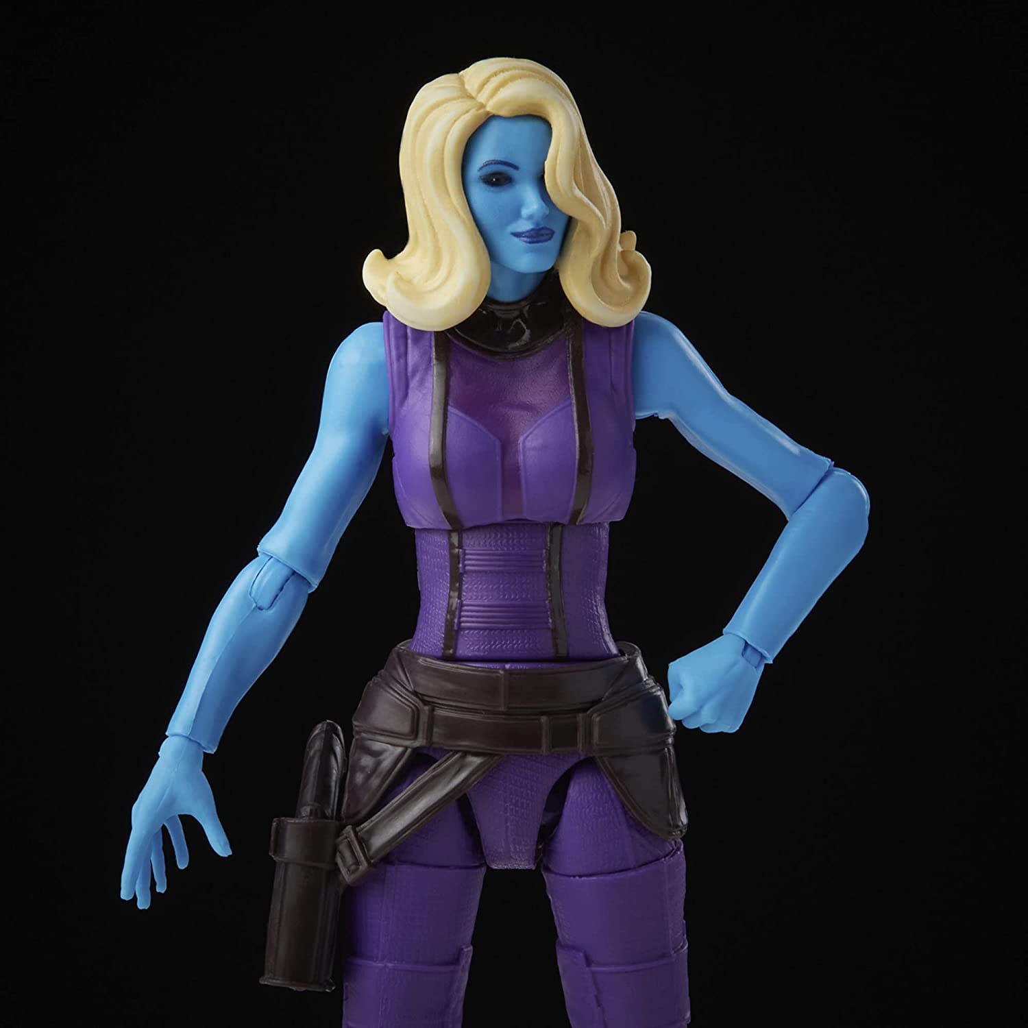 Marvel Legends Series 15 cm Scale Action Figure Toy Heist Nebula, Premium Design, 1 Figure, 1 Accessory, and 2 Build-a-Figure Parts, Multicolor