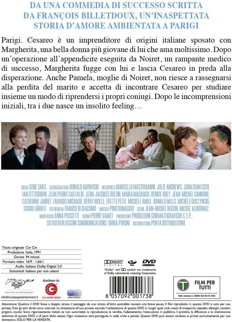 cin cin dvd Italian Import