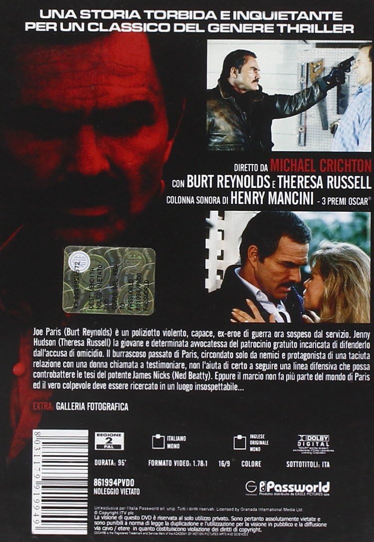 Physical Evidence - Il Corpo Del Reato