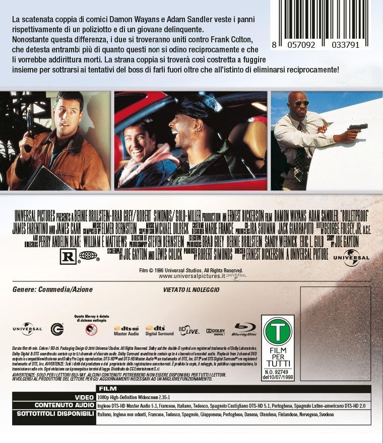 Bulletproof - (Italian Import)