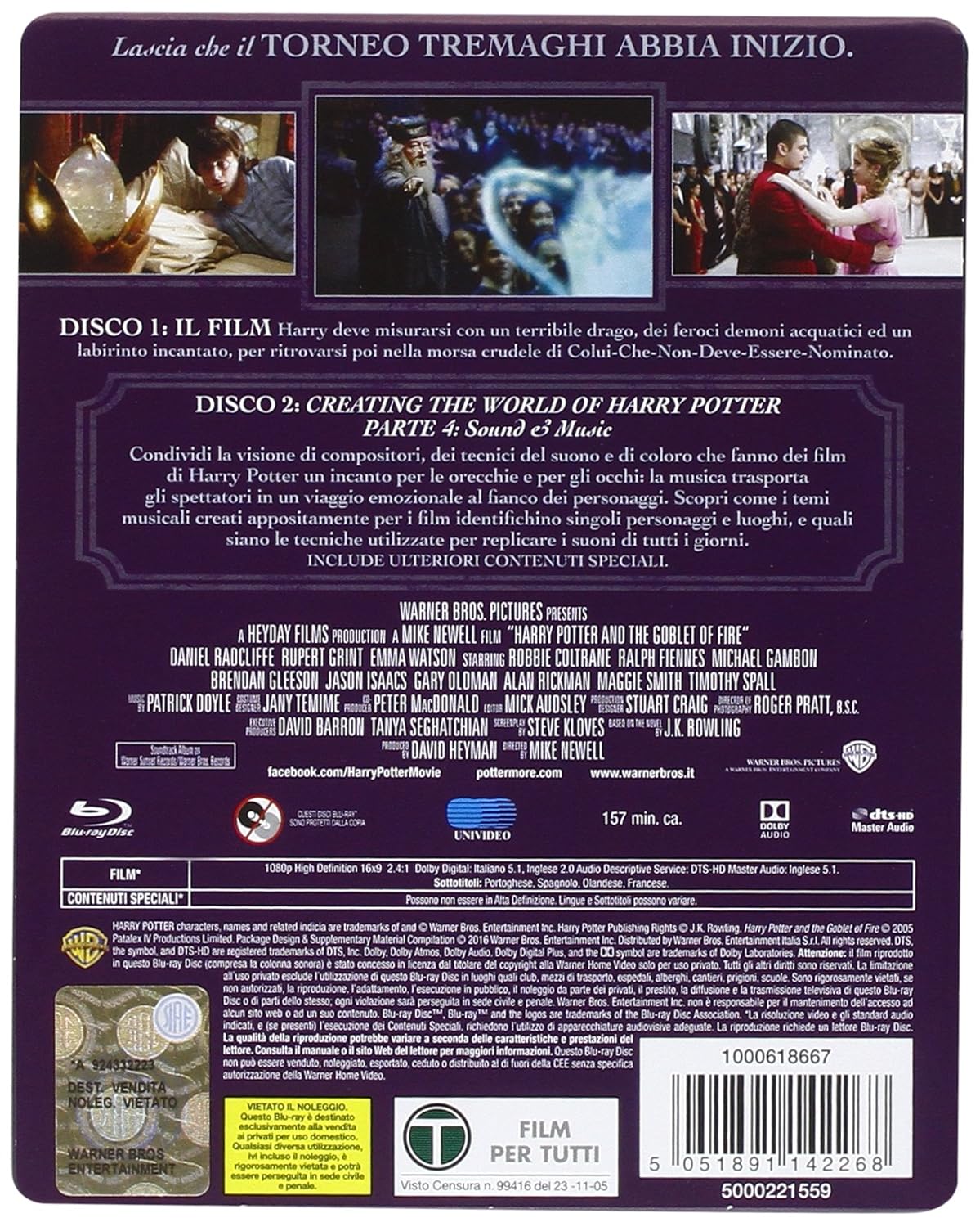 Harry Potter and the Goblet of Fire (English audio. English subtitles)