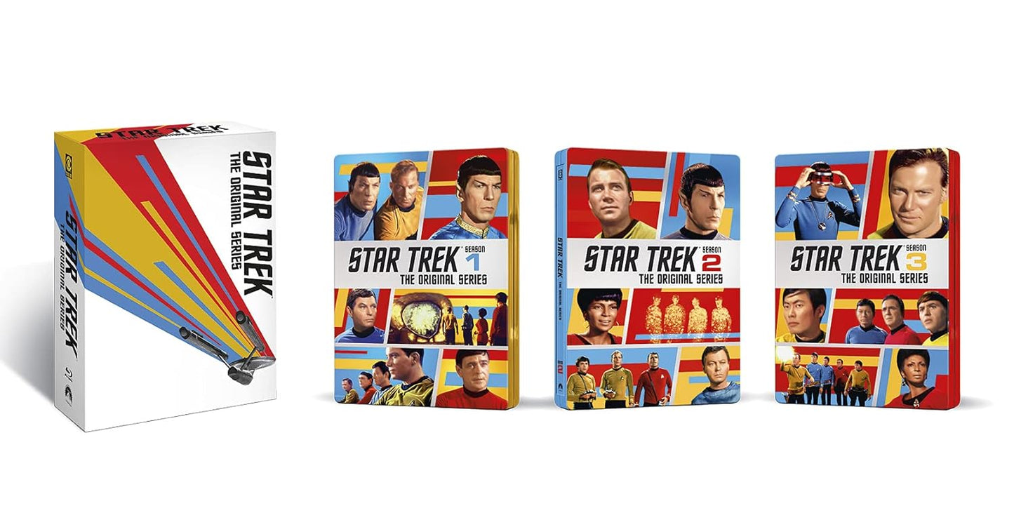 Star Trek: The Original Series (20 Blu-Ray) (Steelbook) - (Italian Import)