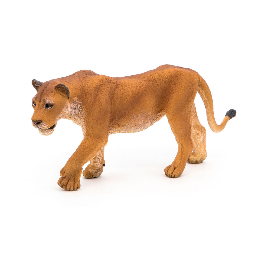 PAPO Wild Animal Kingdom Lioness Toy Figure, Tan (50028)