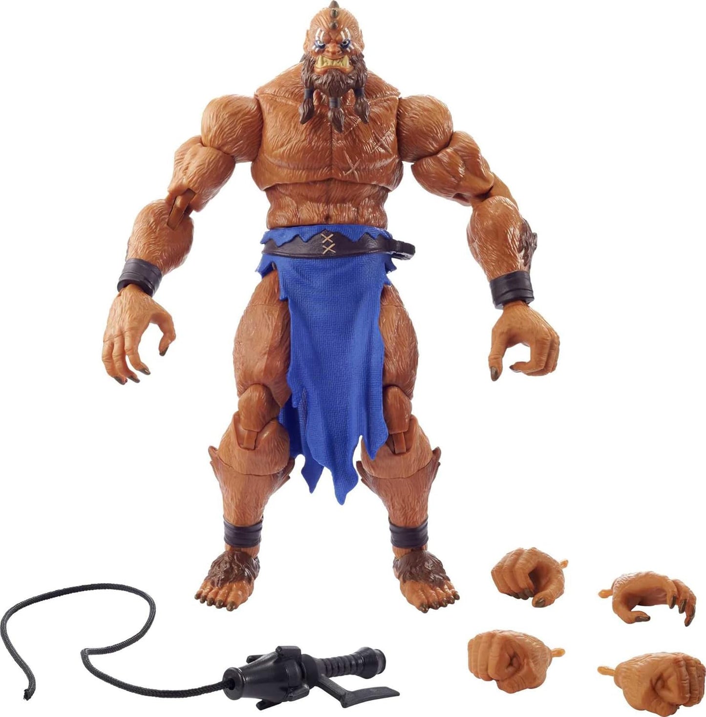 Masters of the Universe Masterverse Revelation Beast Man Action Figure 7-in MOTU Battle Figures for Storytelling Play and Display, Gift for Kids Age 6 and Older and Adult Collectors, MOTU