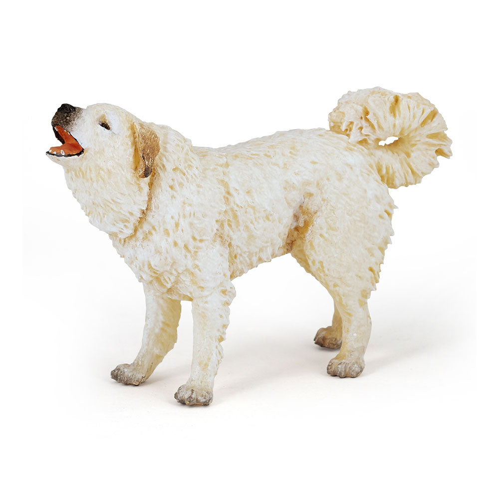 PAPO Dog and Cat Companions Great Pyrenees Toy Figure, White (54044)