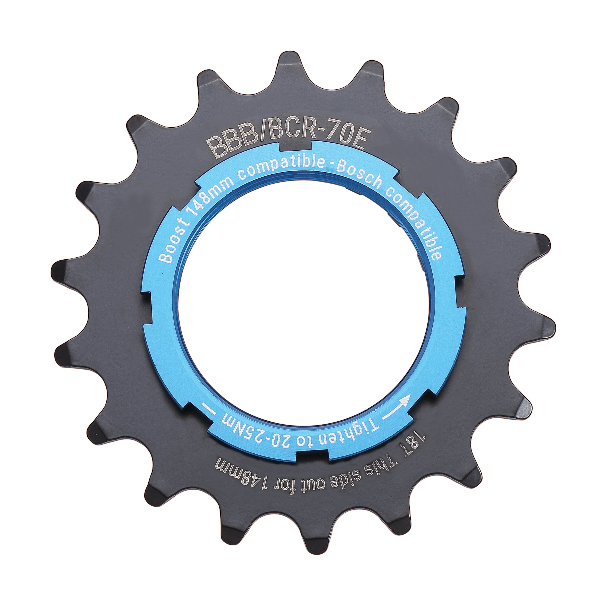 BBB BCR-70E - E-bike Sprocket (18T, Bosch, Boost Option