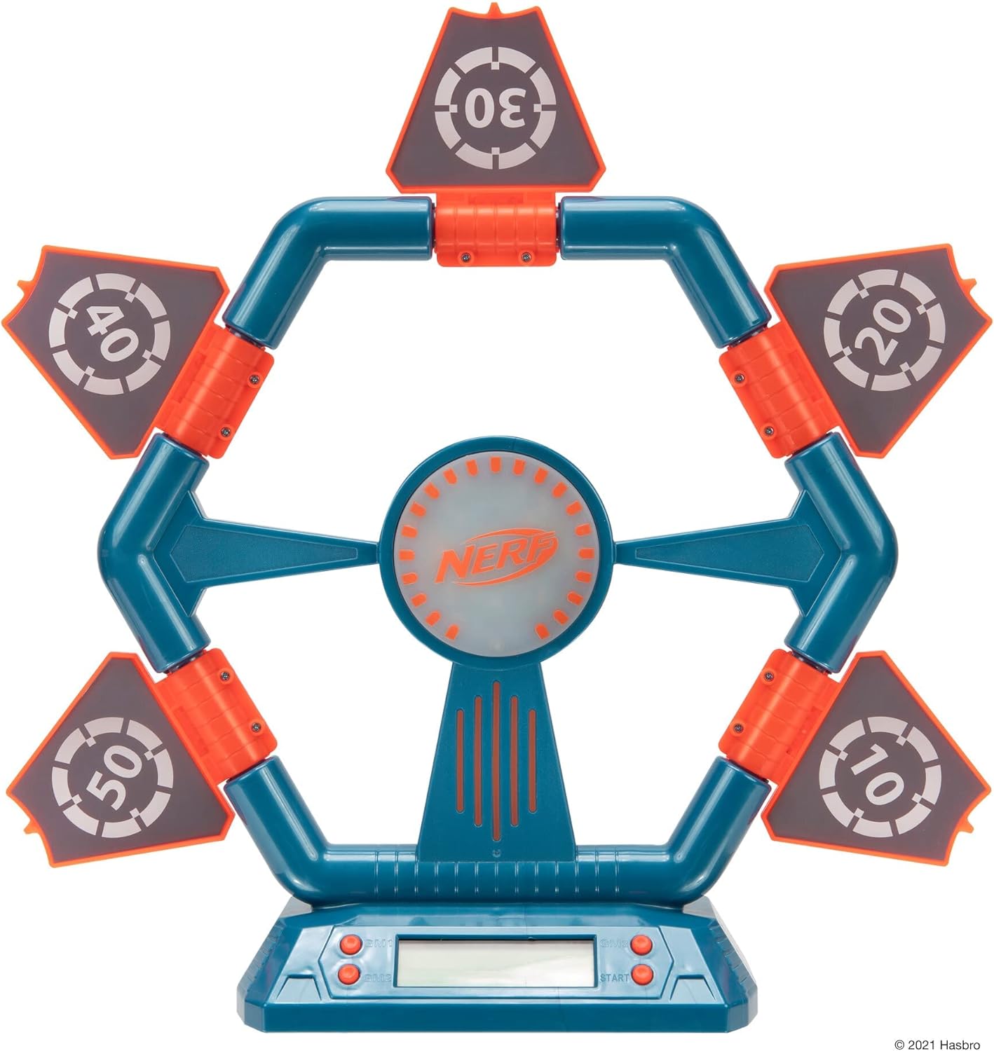 Nerf Jazwares NER0288 Flip, Dynamic Digital Target, Multi Digital Flip Target