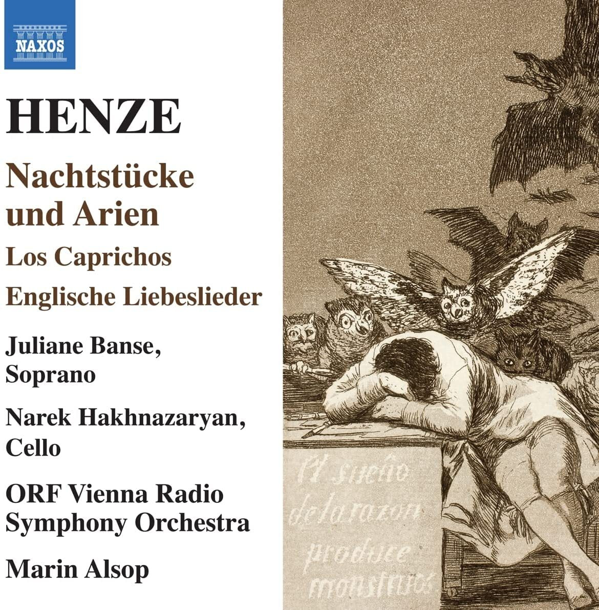 Henze: Nachtstücke Und Arien