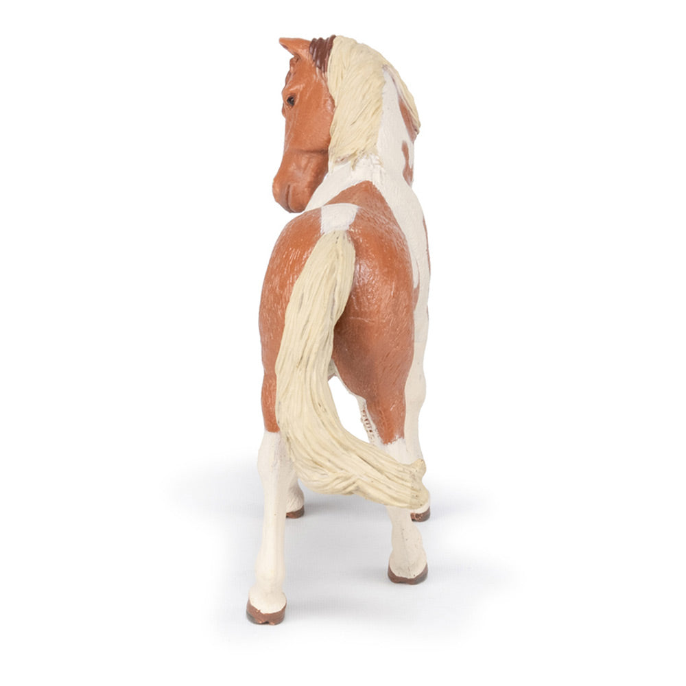 PAPO Horse and Ponies Pinto Mare Toy Figure, Brown/White (51094)