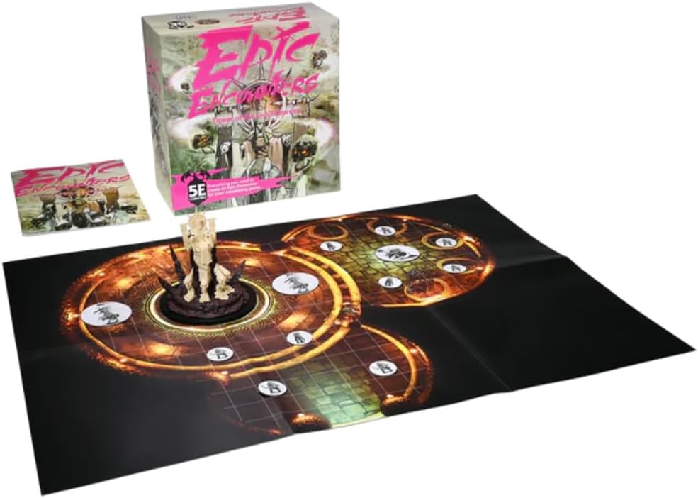 Epic Encounters: Tower of The Lich Empress – 1 Highly Detailed Miniature - Dungeons and Dragons 5e Compatible Expansion by Steamforged Games – TTRPG DND D&D RPG - Ages 14+